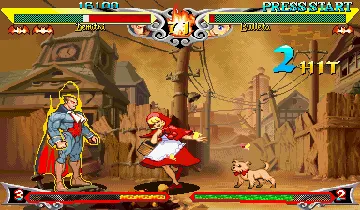 Vampire Savior: The Lord of Vampire (Euro 970519) screen shot game playing